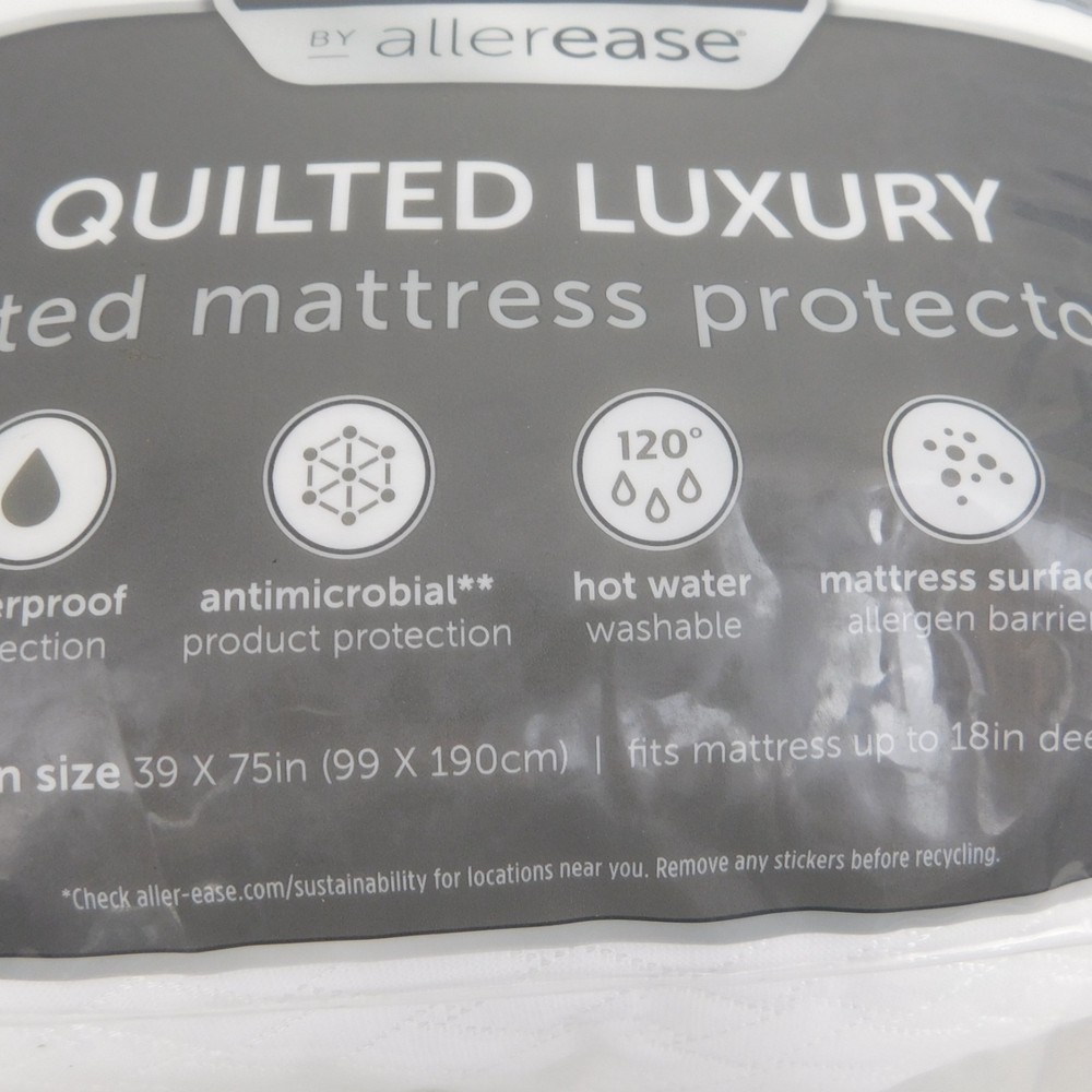 Allerease Perfect Protection Temperature Regulating Mattress Protector Twin C793