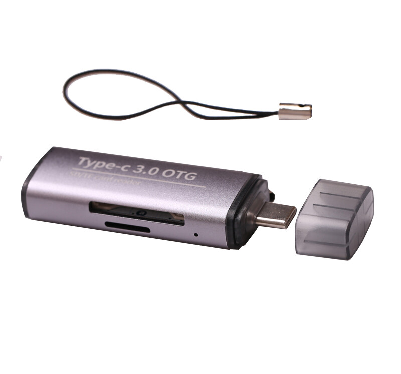 Type C USB 3.0 Flash Disk SD TF Card Reader for Macbook Type C OTG Android Phone