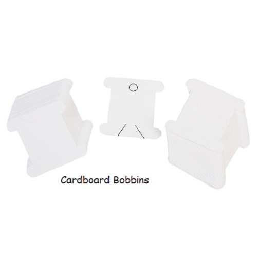 50 or 100 Bobbins Plastic- Thread, Sewing Crafts Organization