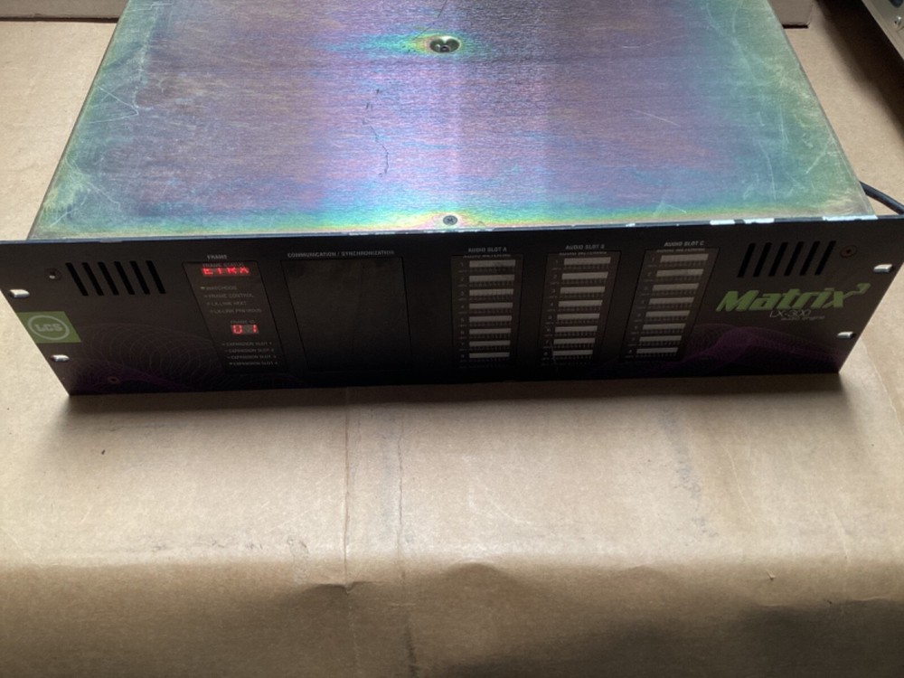 Meyer Sound LX-300 Matrix 3 Processor With Cards Error Codes Free Shipping