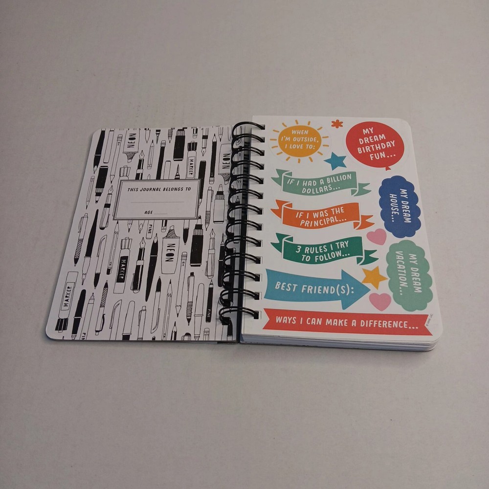 Hallmark Write On! Sticker Prompt Journal