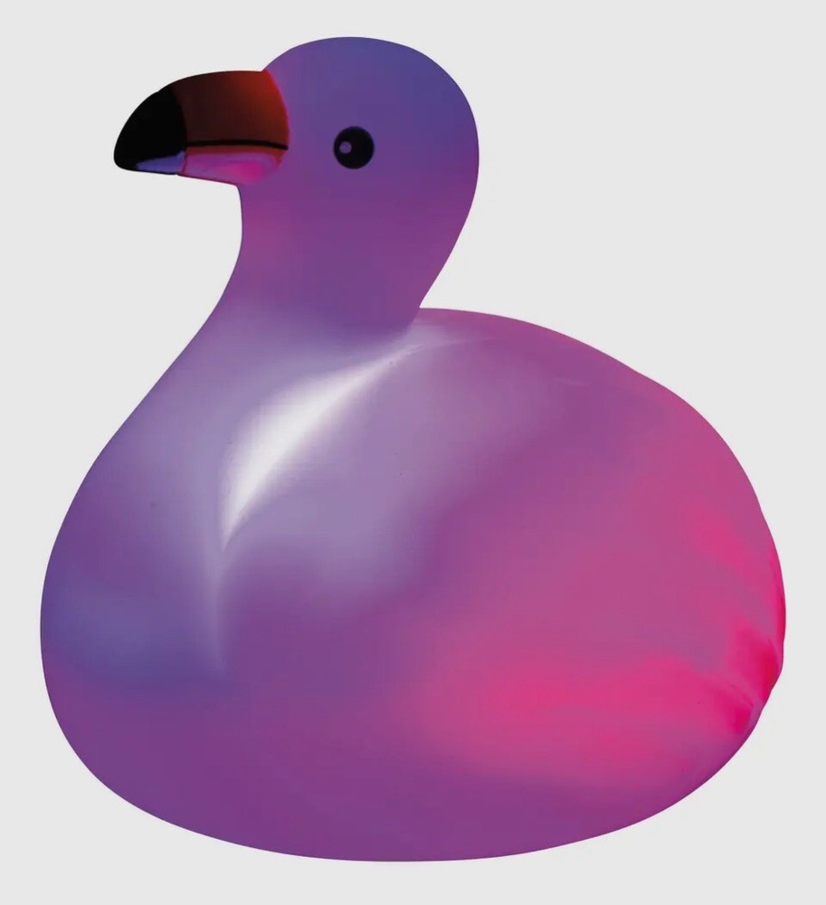 Light up flamingo float, bath toy