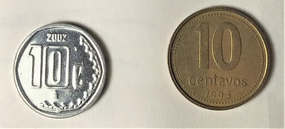 Coin.mexico. 7 coins set