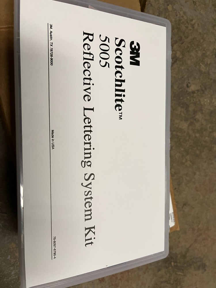 3M 5005-KIT Reflective Lettering/Labeling Kit