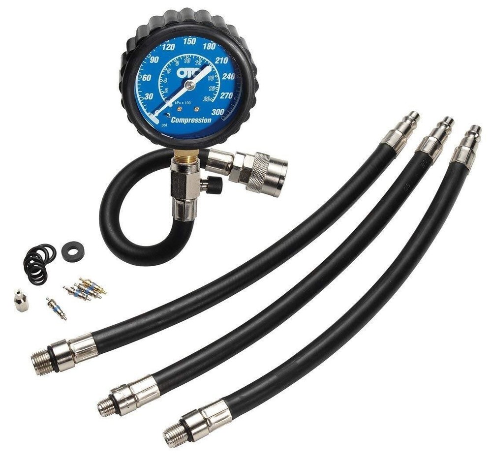 Motorcycle Compression Tester Diagnostic Tool cylinder pressure testing tools