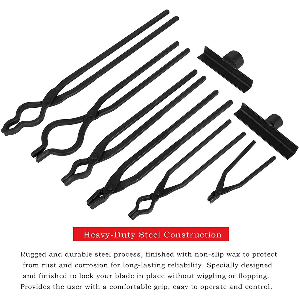 Blacksmith Tongs Expert Replacement Tongs Blacksmith Starter Tools Hook Jig Tool