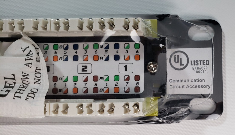 24 Port Patch Panel Cat6 1U Rackmount Ethernet 110 Cable Matters Punch Panel