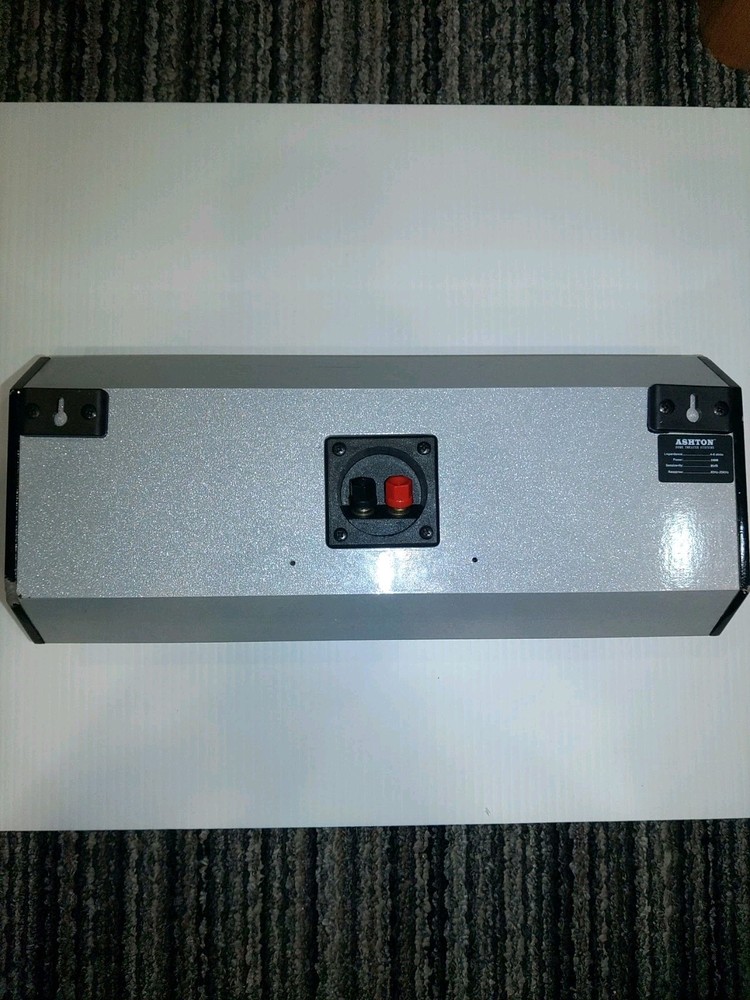 Ashton Center Channel Speaker 240 Watt Tested Working ***Please Read Description