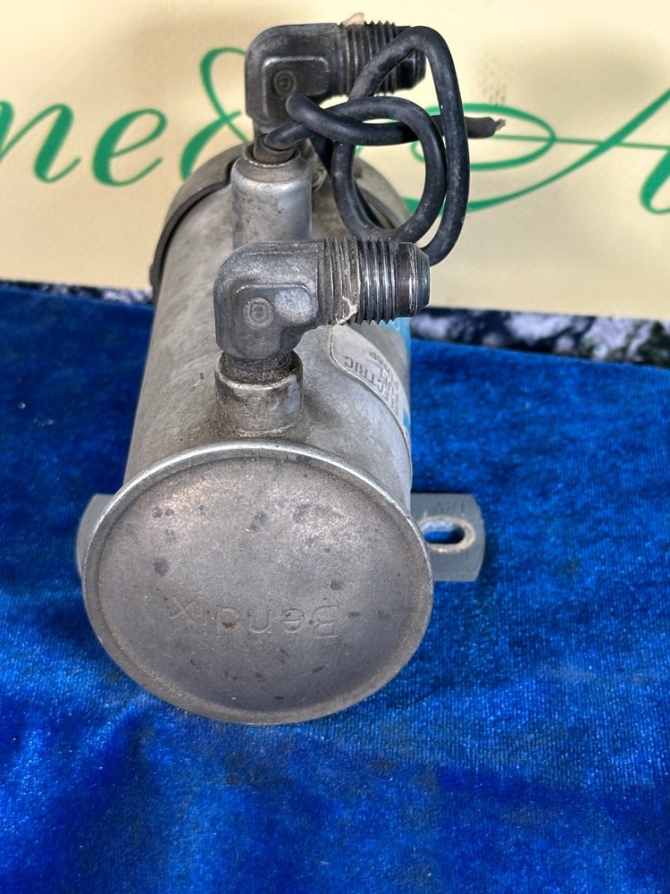 BENDIX FUEL PUMP - 12volt ELECTRIC P/N: 401126 , 478360 TESTED FUNCTIONAL