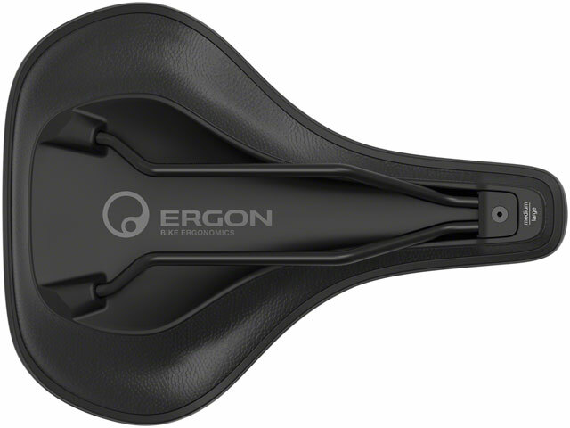 Ergon SC Core Prime Saddle - Black/Gray, Mens, Medium/Large
