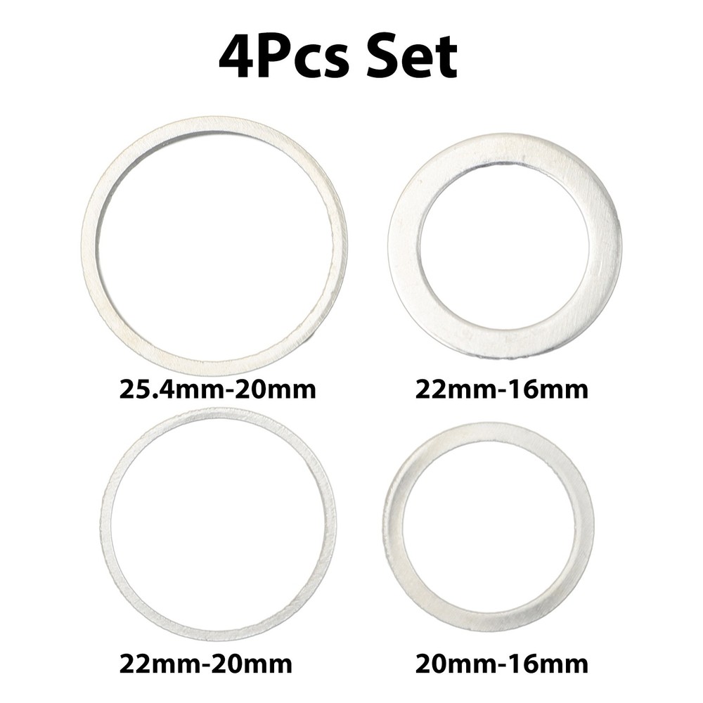 4Pcs Set Circular Saw Ring For Circular Saw Blade Reduction Ring Conversion Ring