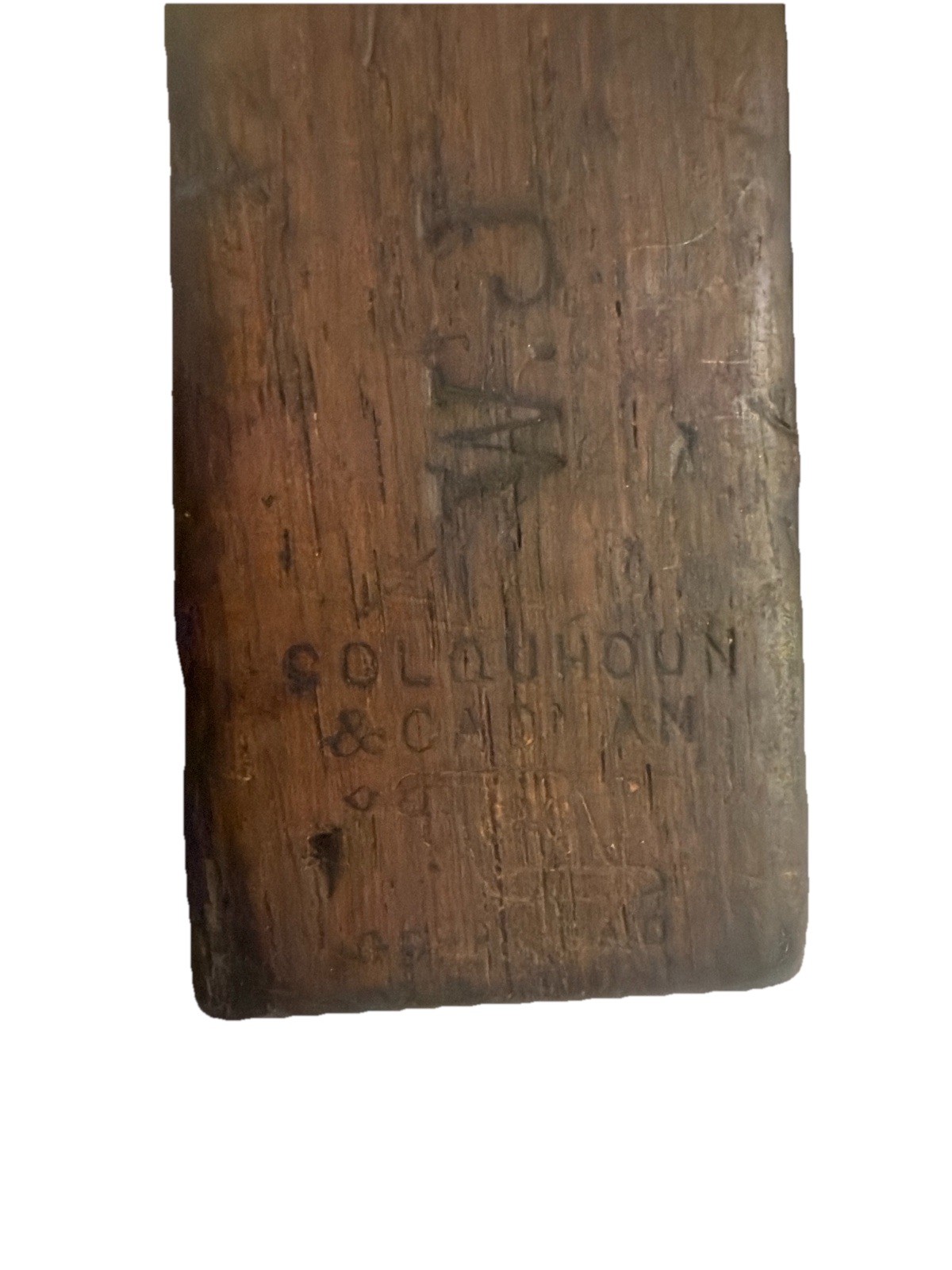 Antique Mortise Gauge W&J Colquhoun & Chapman Glasgow Brass Woodworking Tool