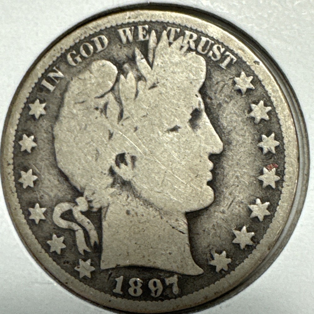 1897-O Barber Half Dollar