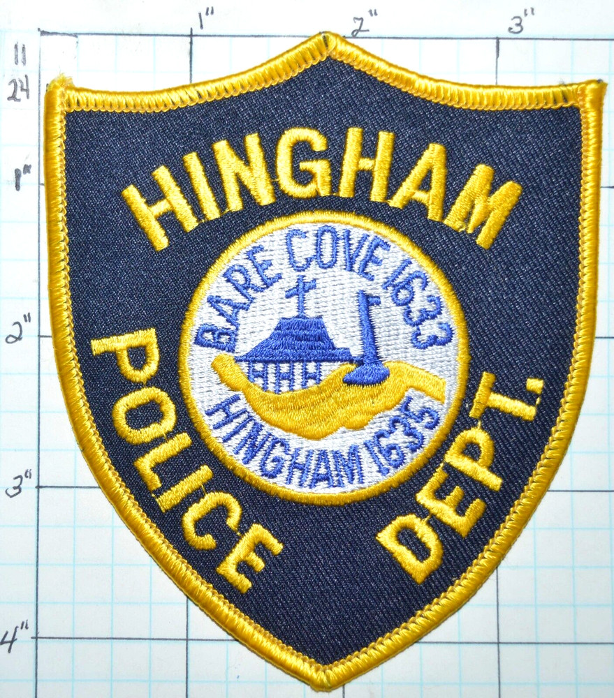 MASSACHUSETTS, HINGHAM POLICE DEPT PATCH