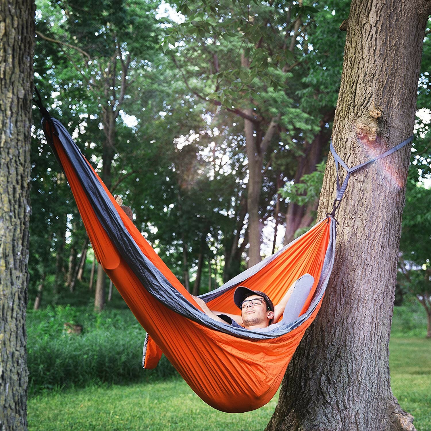 Tree Friendly Hammock Suspension Straps: Silverback Non Stretch Strap System