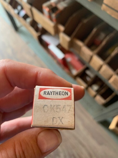 CK547DX RAYTHEON TUBE