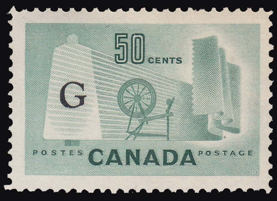 Canada Scott O38 Mint never hinged.