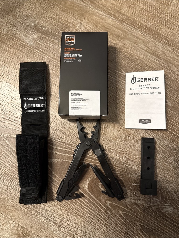 Gerber Multitool MP600 07400N Black New In Box