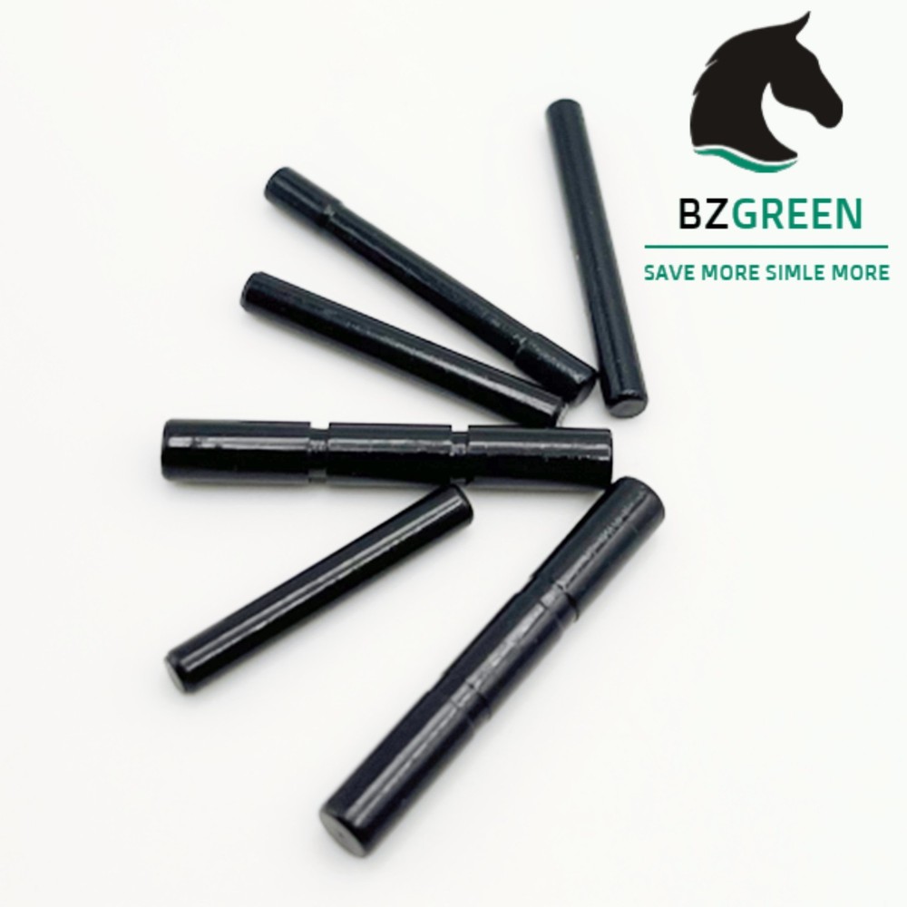 6-Pack Trigger/Locking Block/Rear Frame Pins for Glock Gen3 3-Pin Frames Black