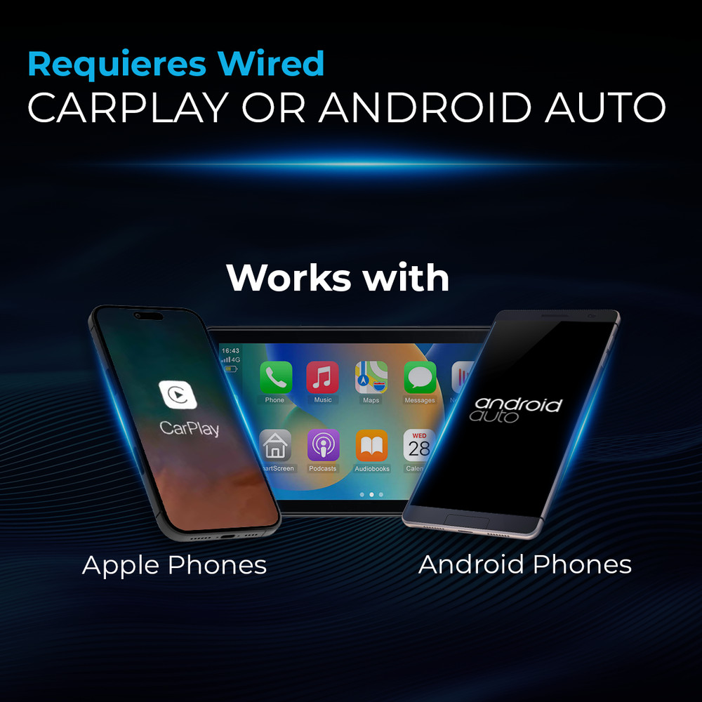 Wireless CarPlay & Android Auto Adapter | Wired to Wireless USB-A/C