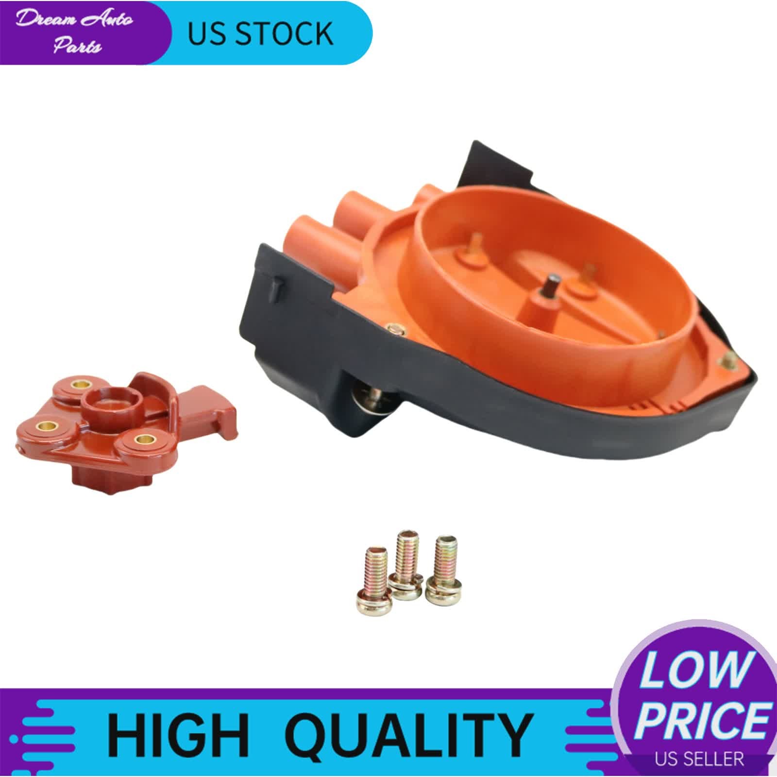 Ignition Distributor Rotor & Cap Kit New For BMW 325i 525i 533i 535i 733i M5 M6