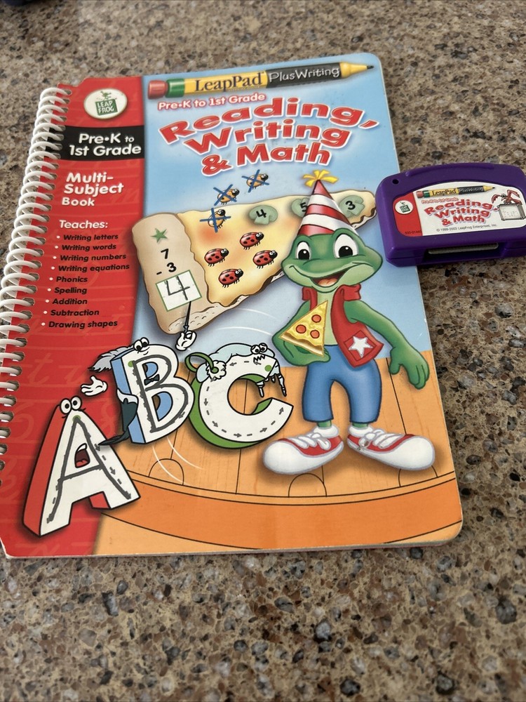 LeapFrog LeapPad Plus Writing Device Pre-K -1st Grade “Reading, Writing & Math”