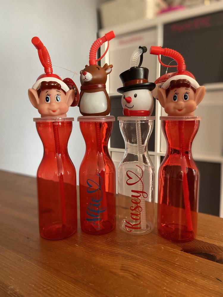Personalised Christmas bottles