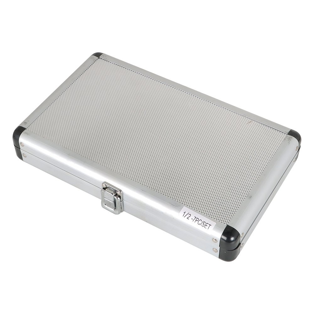 7Pcs Carbide Indexable Turning Tool 1/2" Lathe Tool Bit Thread Insert+Holder Kit