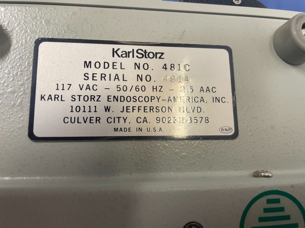 karl Storz 481C