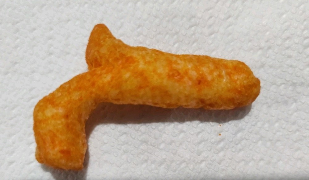 Cheeto Shaped Like 45 Colt
