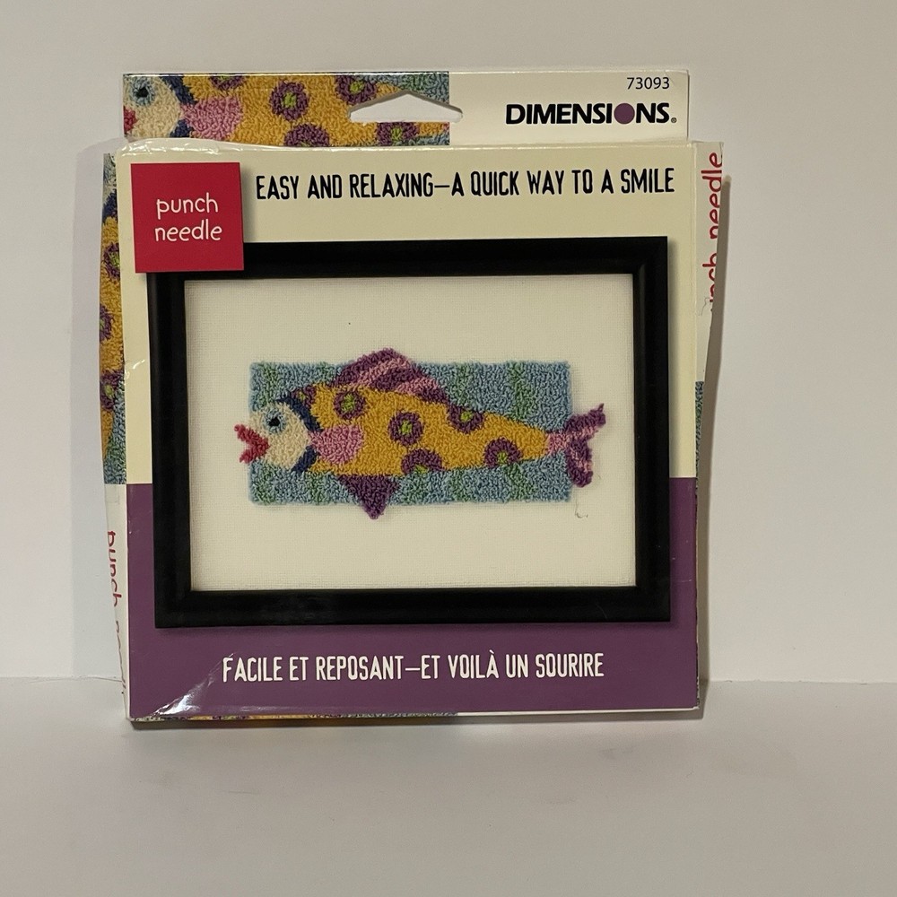 Punch Needle Kit-A Quick Way To Smile