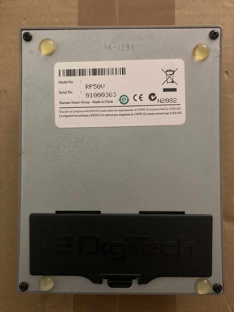 Digittech RP50 Multi-Effect Modeling Processor