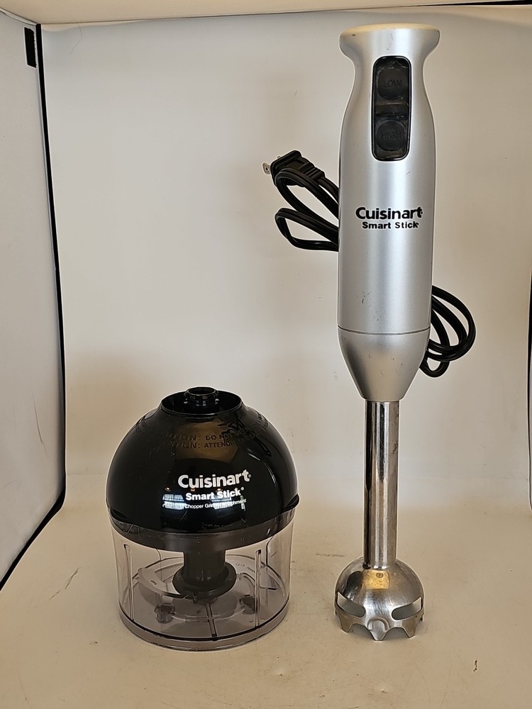 Cuisinart Smart Stick CSB-75 2-Speed Immersion Blender 200W & Chopper Attachment