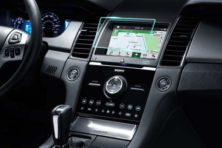Crystal Clear Screen Protector for 2014 Ford Taurus Vehicle Navigation