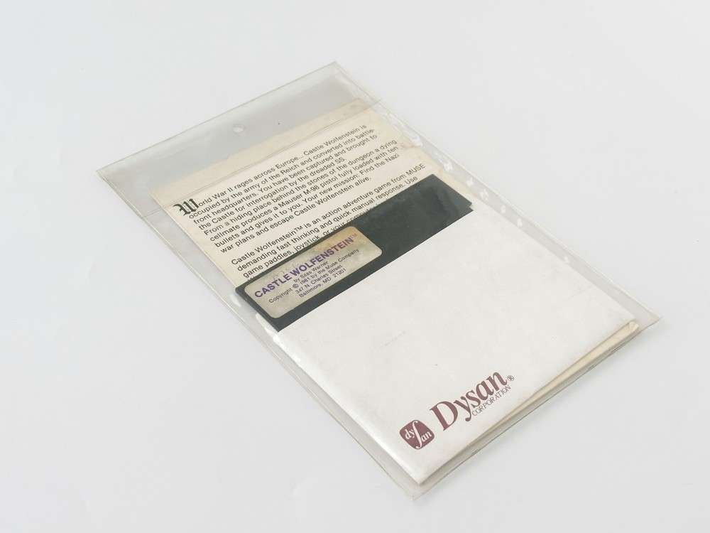 Castle Wolfenstein - MUSE Software (The MUSE Co.) - 1981 / Apple II