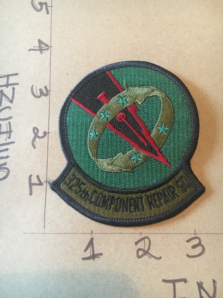 USAF 325th Component Repair Squadron subdued patch 5/28/25