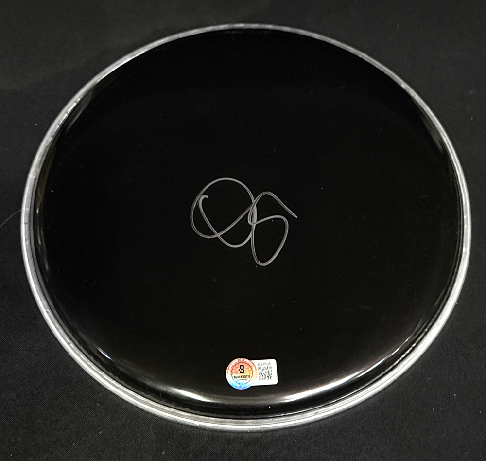 Osgood Perkins Signed 10' Drumhead The Monkey BAS BQ98948