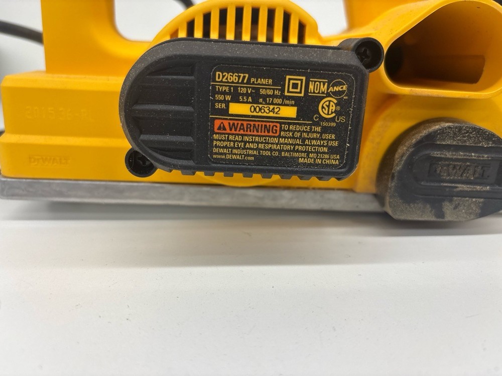 DEWALT PLANER D26677 (P23015202)