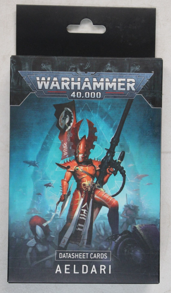 Warhammer 40,000 40k Aeldari Datasheet Cards New Unopened