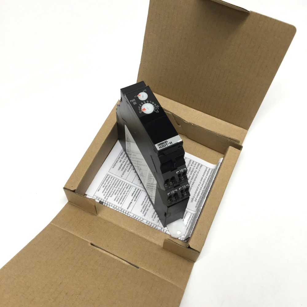 Omron H3DT-HCL Solid State Timer Relay OFF-Delay, SPDT 5A, 1-120sec, 100-120VAC