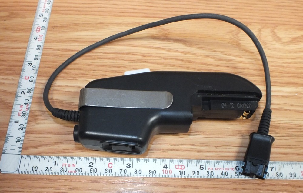 Genuine Plantronics (CA12CD) Replacement Remote PTT Switch Unit *No Battery*