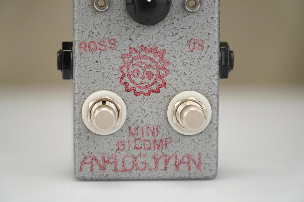 Analogman Mini Bi-Comp Compressor Pedal w/ Box #57444