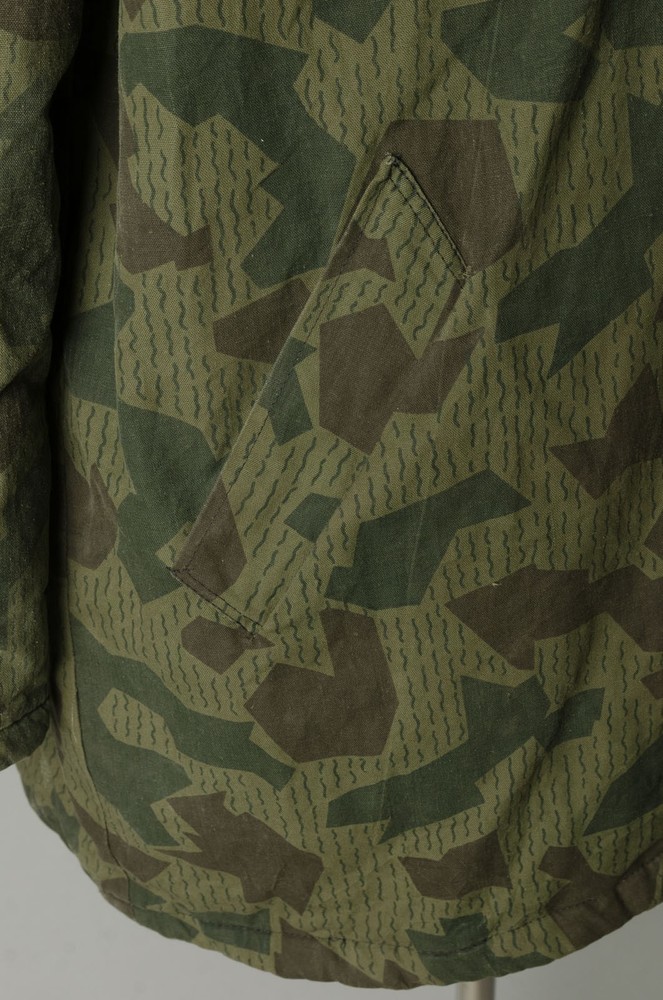 VTG 60 70S Bulgarian Army Splinter Camouflage Pattern Field Jacket