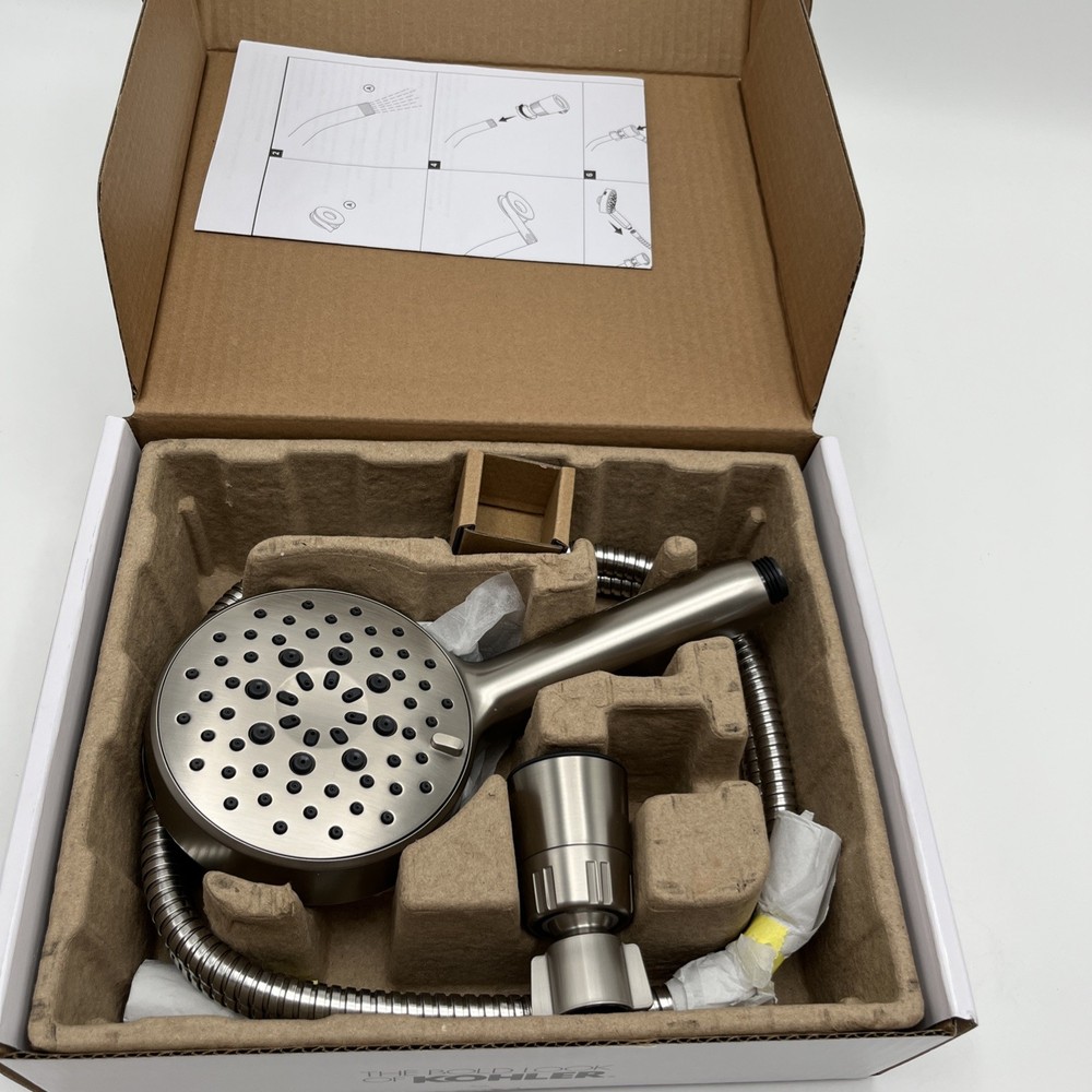 Kohler Assert Multifunction Handshower – Brushed Nickel Finish