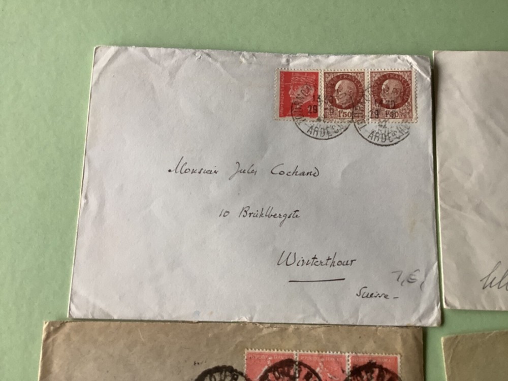 France covers 6 items Ref A1883