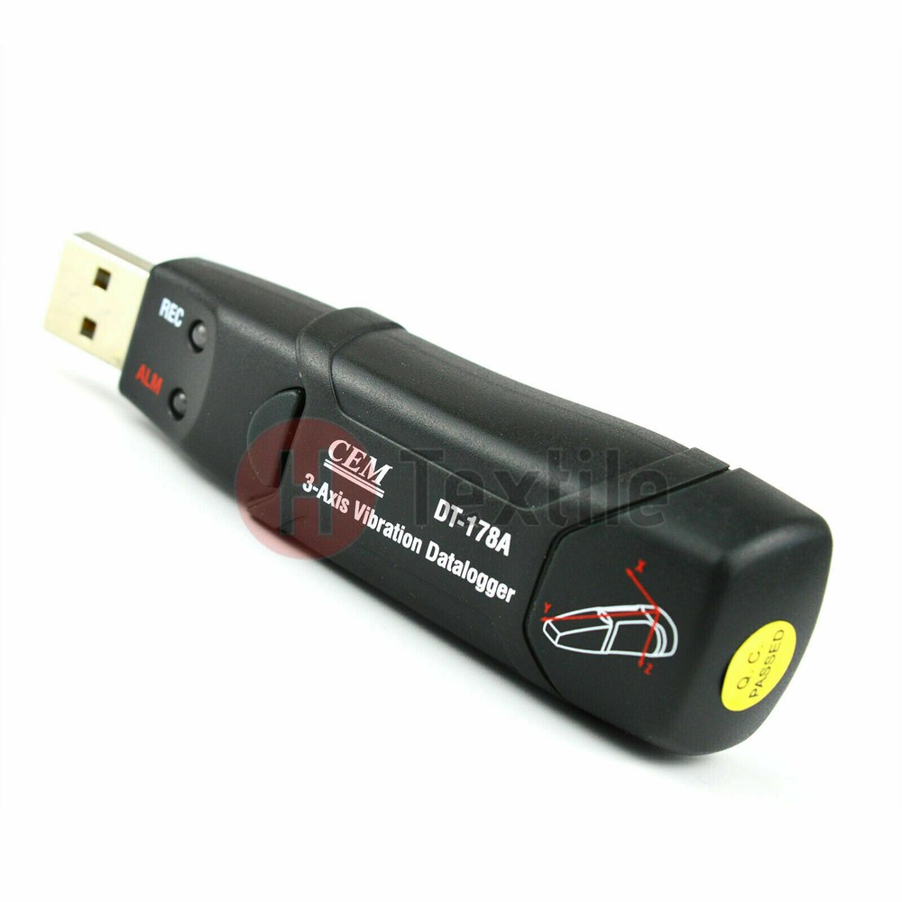 CEM DT-178A 1PCS 3-Axis Shock Vibration Acceleration Data Logger 8M Memory FFT
