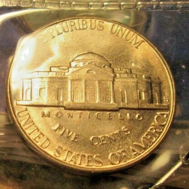 1946-S JEFFERSON NICKEL GEM BU RR
