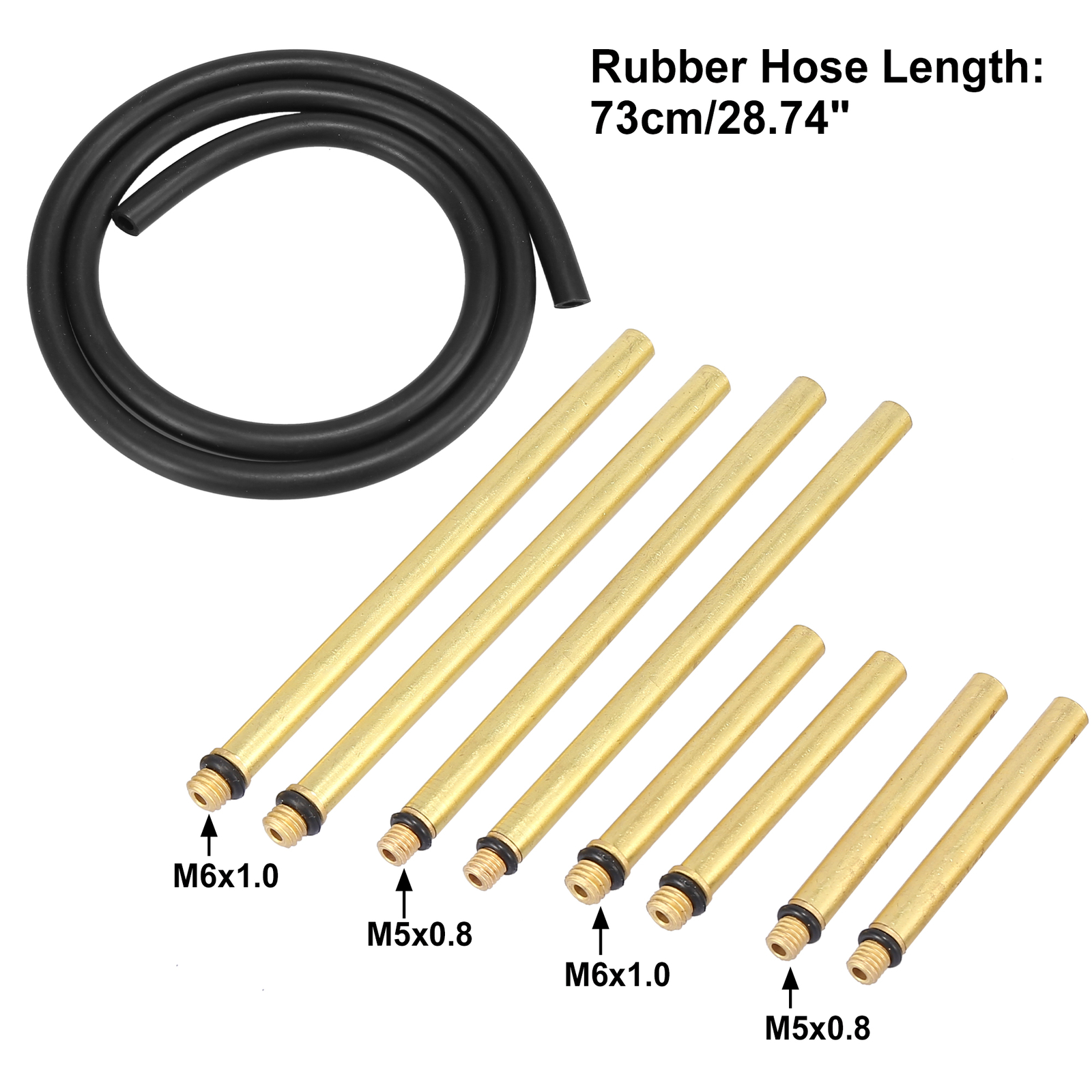 Universal Motorcycle Fuel Vacuum Carburetor Synchronizer Tool Kit Pack of 1