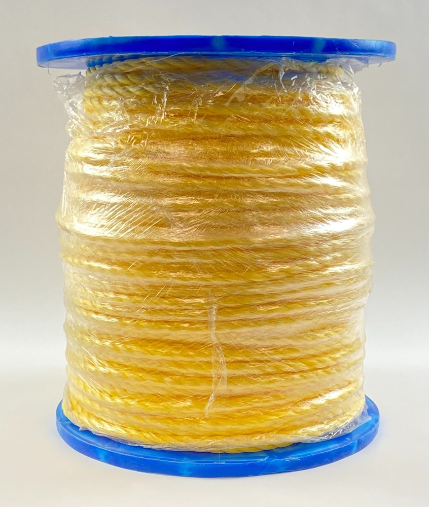 Zoro 1/2" x 600 ft Yellow Polypropylene Rope