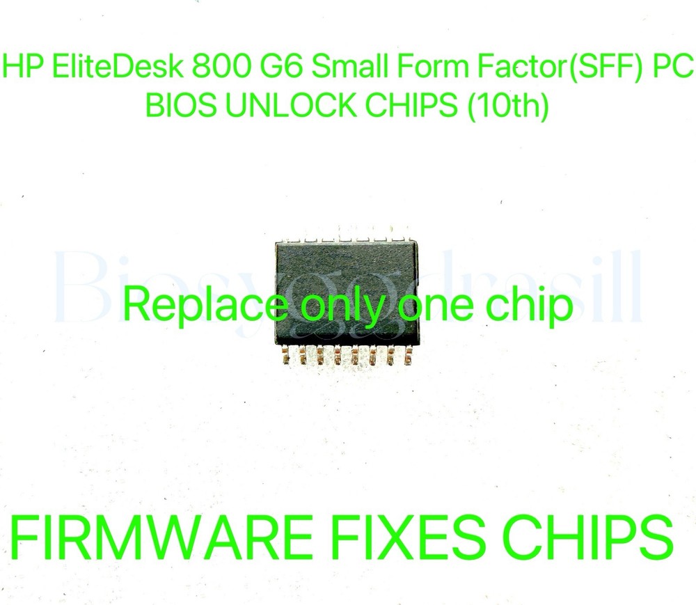 HP EliteDesk 800 G6 Small Form Factor(SFF) PC, ADMIN NO PASSWORD BIOS CHIP